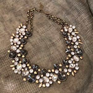 Rhinestone statement necklace